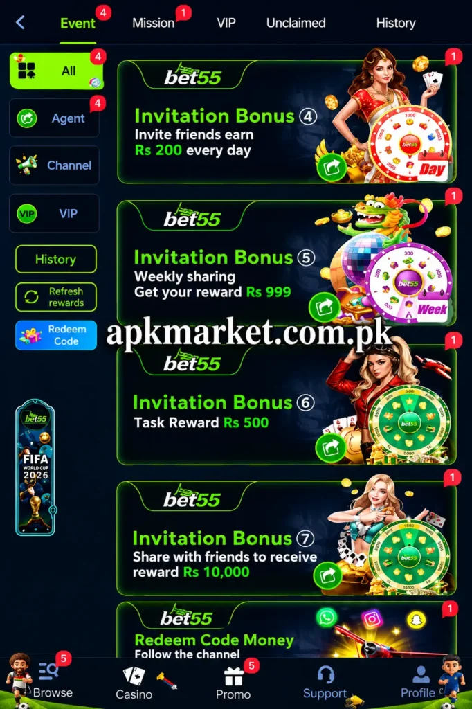 Bet55 Game