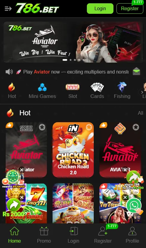 786 Bet Game